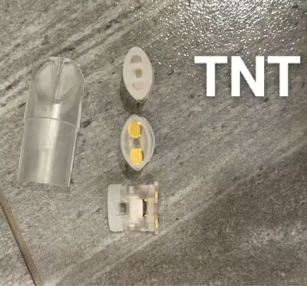 TNT上下底部註油空彈